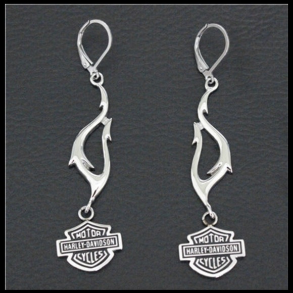 Harley-Davidson Jewelry - Limited! 🔥HD flame Earrings